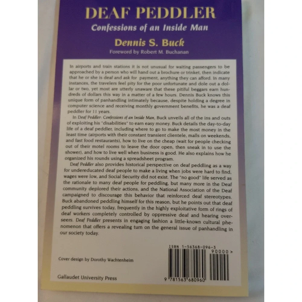 Deaf Studies & Sign Language Book Lot 4 ASL Signed English Deaf Culture